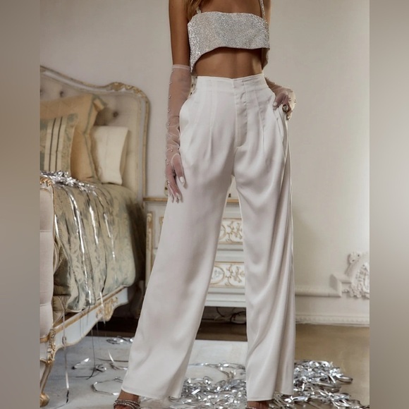 12th Tribe Pants - 12th Tribe White Pants